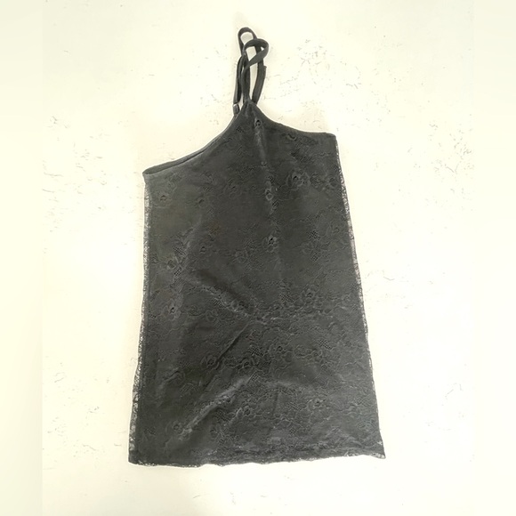 🔴 3 for $15 Torrid Black Lace Spaghetti Strap Tank Top Camisole Size 3 - Picture 5 of 8